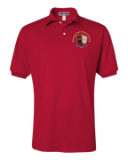 Jerzees Youth 437 Spotshield Polo with Embroidered BRCA School Logo - Student