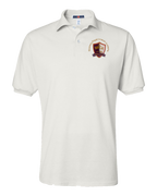 Jerzees Youth 437 Spotshield Polo with Embroidered BRCA School Logo - Student