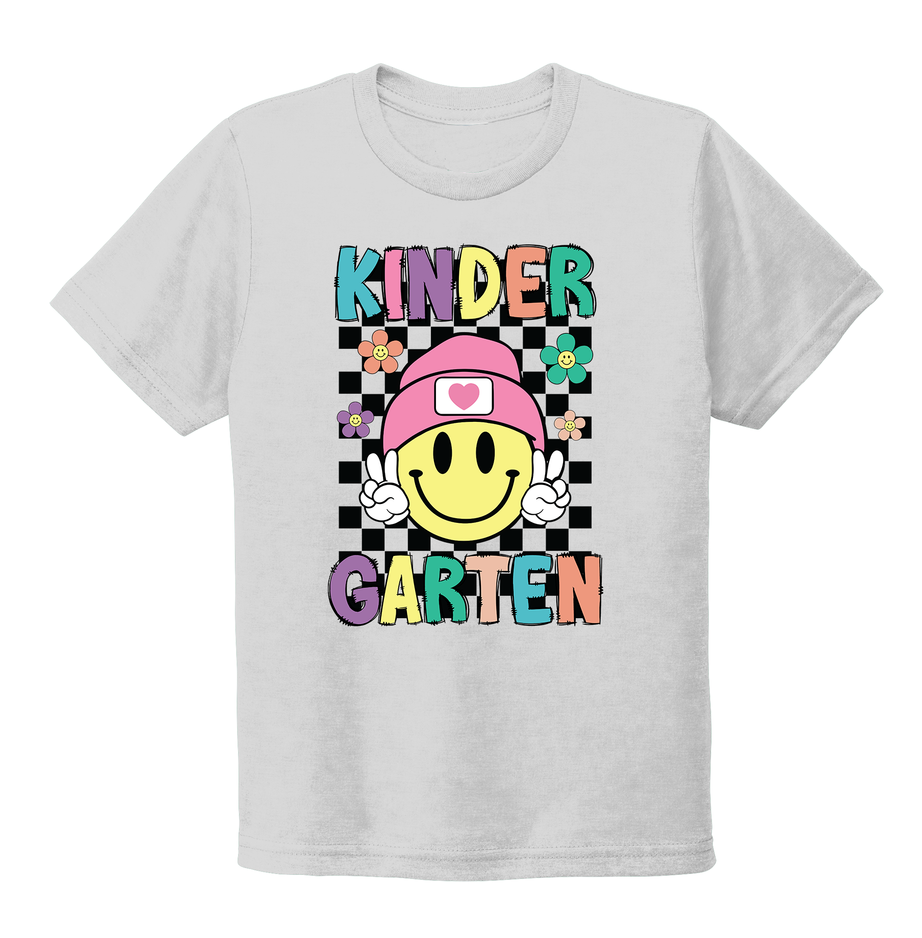 "KinderGarten" Youth Back To School T-Shirt Main image