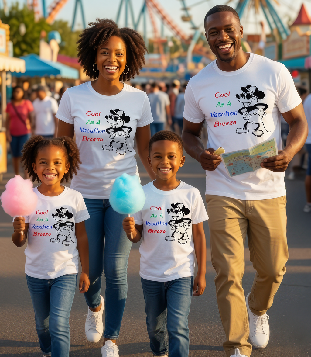 Cool As A Vacation Breeze Graphic T-Shirt