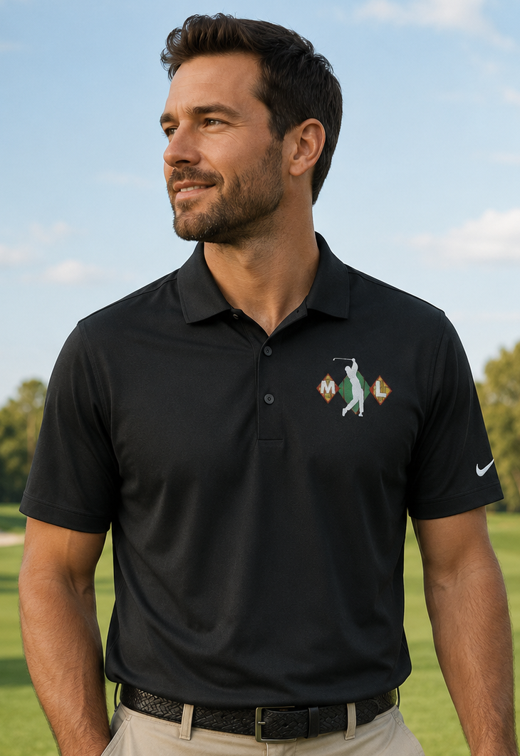 Personalized Nike Dri-FIT Golf Polo | Custom Embroidered Initials Polo Shirt