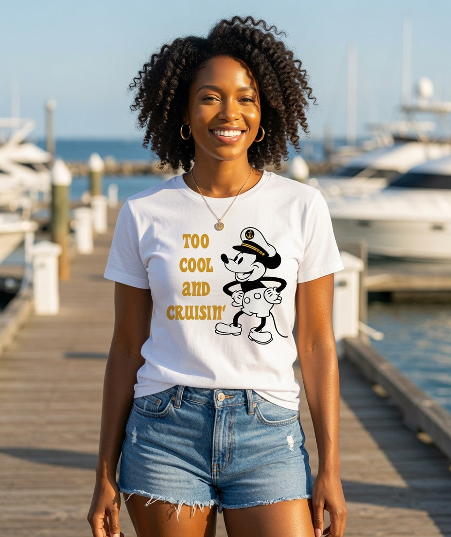 Too Cool and Cruisin’ Vacation Graphic T-Shirt