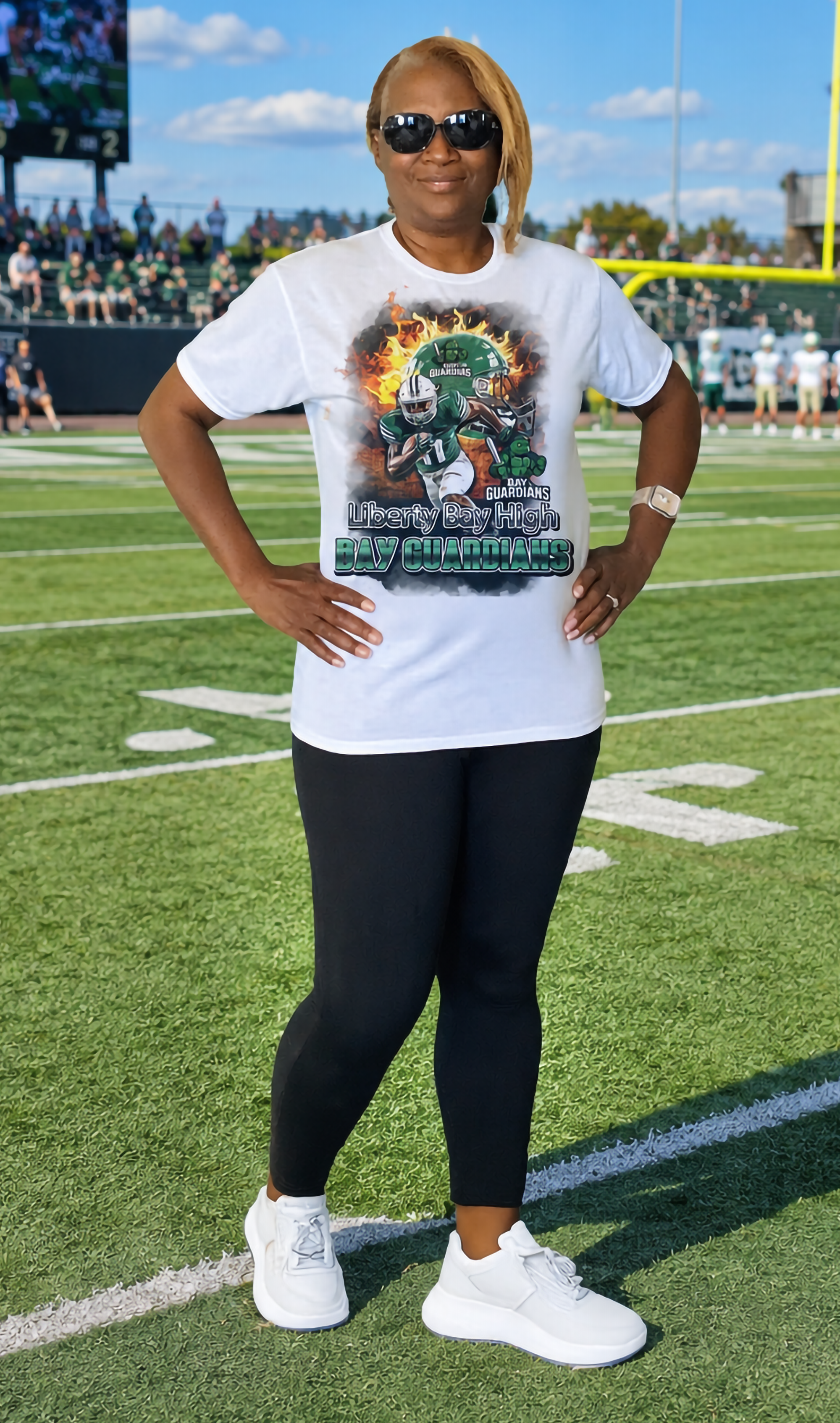 Custom Football Shirt – Personalized Team Fan Gear with Photo, Name & Number | Football Mom, Dad & Player Support Tee – Unisex & Youth Sizes🎉