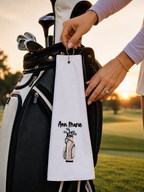 Custom Golf Bag Embroidered Golf Towel