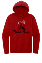 🎉 Embroidered "Love Is My Super Power" Valentine Theme Hoodie🎉