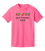 Neon Pink "Back To School Tour" Youth T-Shirt