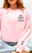 Custom Date & Initial Couples Sweatshirt