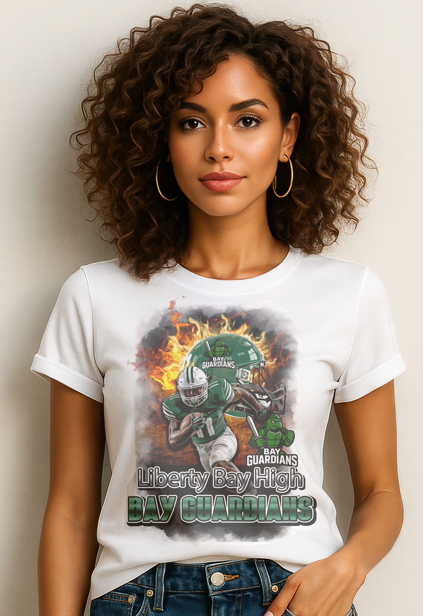 🎉Custom Football Shirt – Personalized Team Fan Gear with Photo, Name & Number | Football Mom, Dad & Player Support Tee – Unisex & Youth Sizes🎉