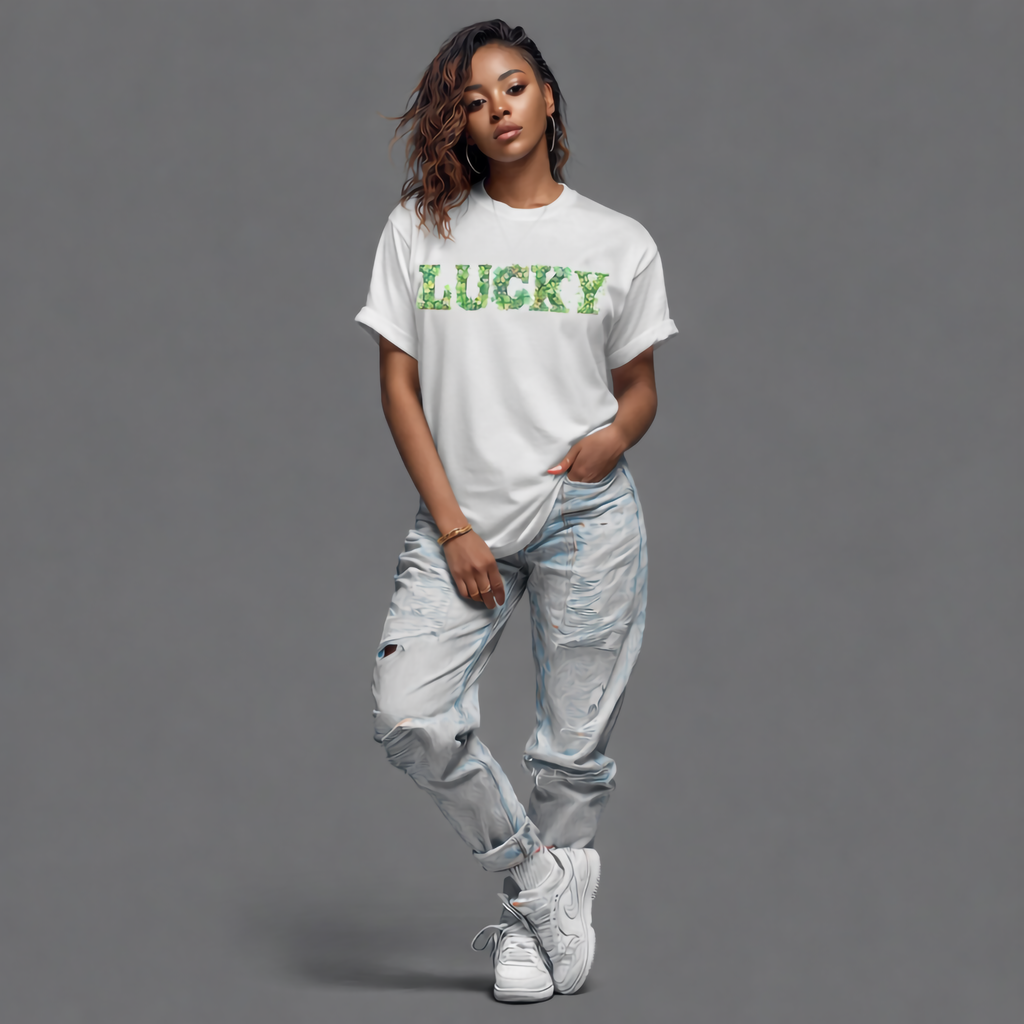 LUCKY St. Patrick's Day Graphic T-Shirt🍀
