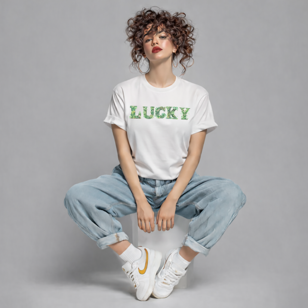 LUCKY St. Patrick's Day Graphic T-Shirt🍀