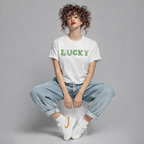 LUCKY St. Patrick's Day Graphic T-Shirt🍀