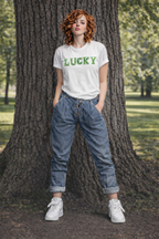 LUCKY St. Patrick's Day Graphic T-Shirt🍀