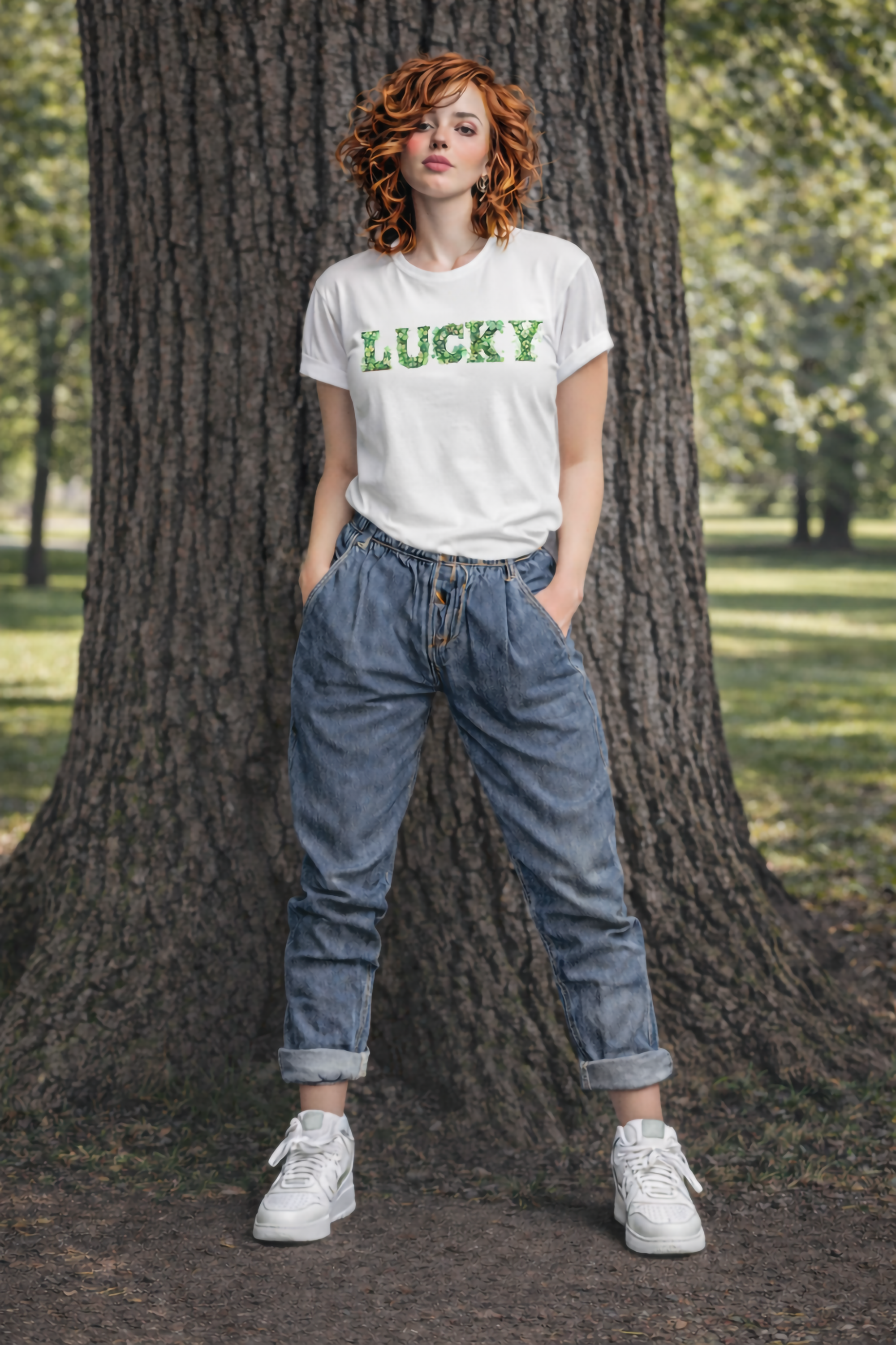 LUCKY St. Patrick's Day Graphic T-Shirt🍀