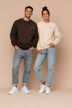 Grounded Together – Personalized Couples Crewneck
