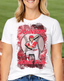 Personalized Water Splash Baseball T-Shirt – Custom Player Photo, Name & Number
