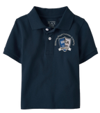 The Children’s Place Boys Uniform Pique Polo Embroidered with School Logo