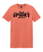 Heather Orange Halloween "Spooky Season" Graphic T-Shirt 🎉
