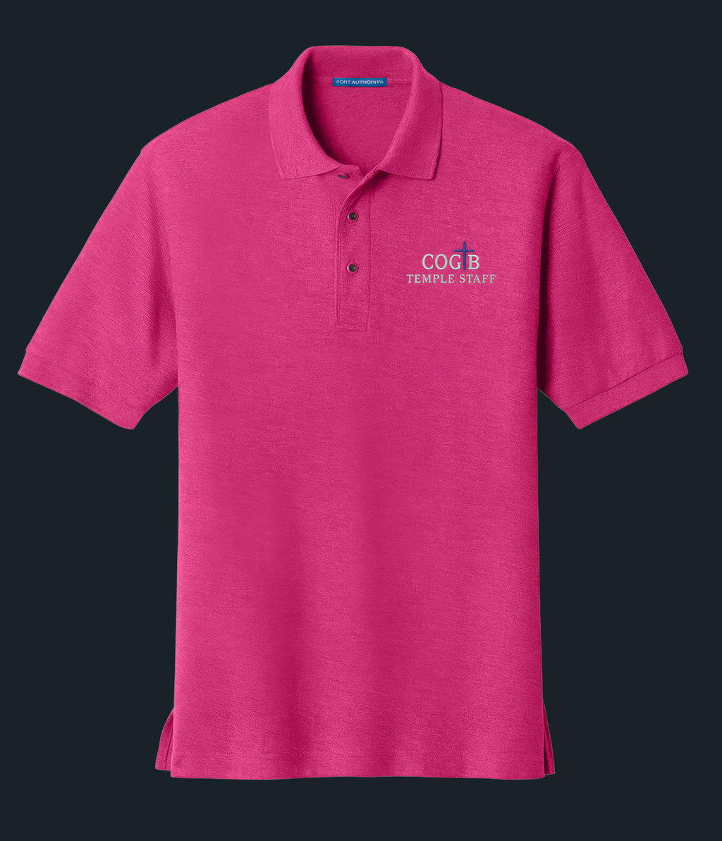 COGTB Staff Unisex Port Authority® Silk Touch™ Polo