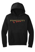 🎉Black "Positivity Is Power" Inspirational Hoodie🎉
