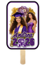 Custom Class Of 2025 Grunge Graduation Fans - Set Of 8🎓 V2