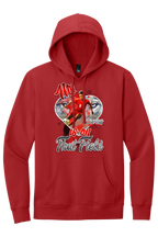 🎉Red Personalized "My Heart Is On That Field" Soccer Hoodie🎉