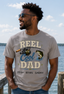 Personalized Reel Cool Dad Shirt – Comfort Colors® Fishing Dad Tee with Kids Names – Custom Father’s Day Gift for Dad
