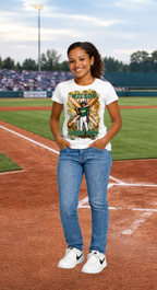 Proud Baseball Family T-Shirt – Custom Player Photo with Name & Number