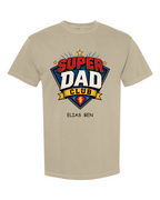 Personalized Super Dad Club Shirt – Comfort Colors® Father’s Day Tee with Kids Names – Custom Superhero Dad Gift