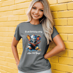 100 Days Of School "Trunk Full of Knowledge After 100 Days" Comfort Colors T-Shirt