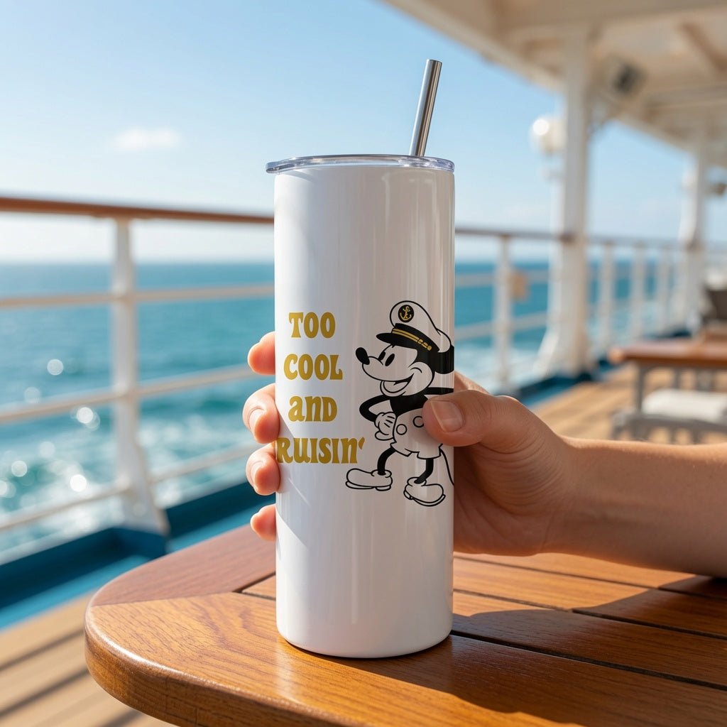 Too Cool and Cruisin’ 20 oz Tumbler
