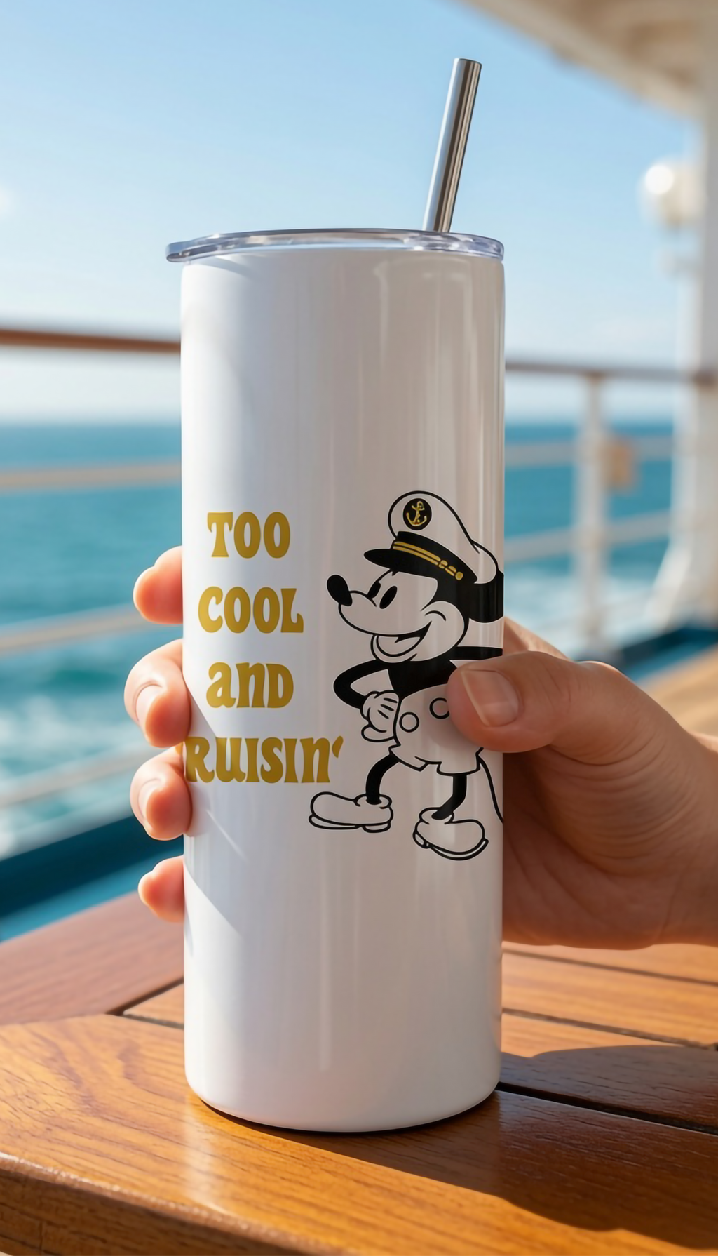 Too Cool and Cruisin’ 20 oz Tumbler