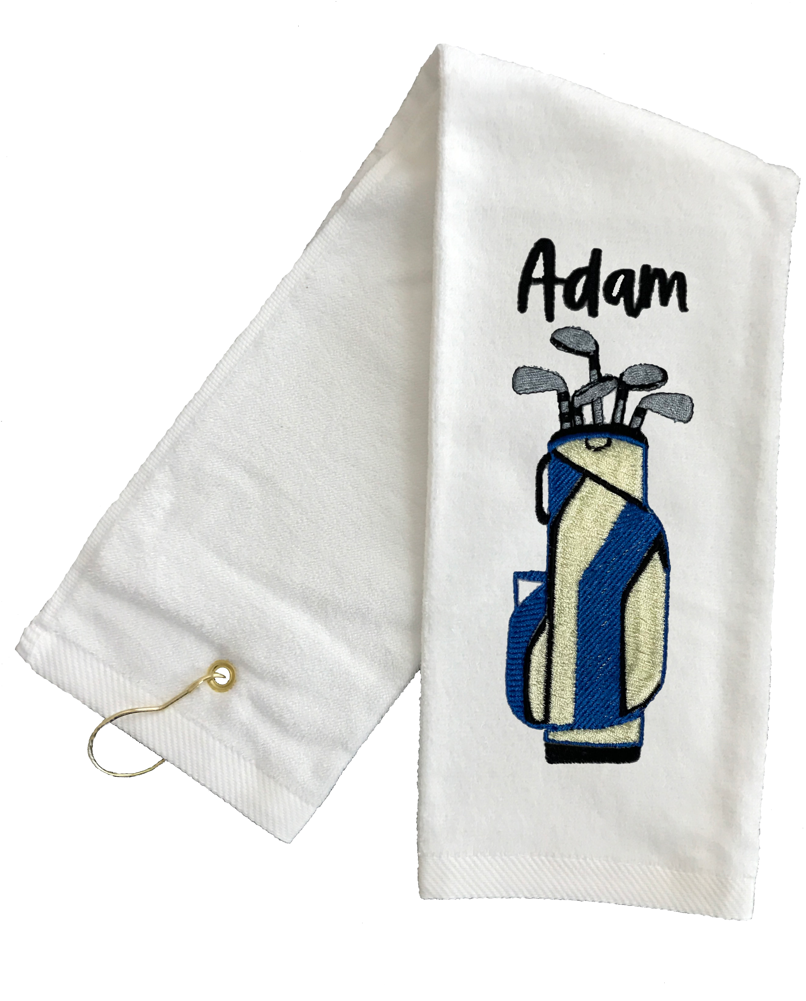 Custom Golf Bag Embroidered Golf Towel Secondary image