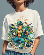 Fighting Irish Graphic T-Shirt – Bold St. Patrick’s Day Streetwear Tee