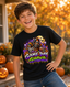 Game Day Ghoul Halloween Football T-Shirt | Spooky Skeleton Football Graphic Tee for Kids & Adults