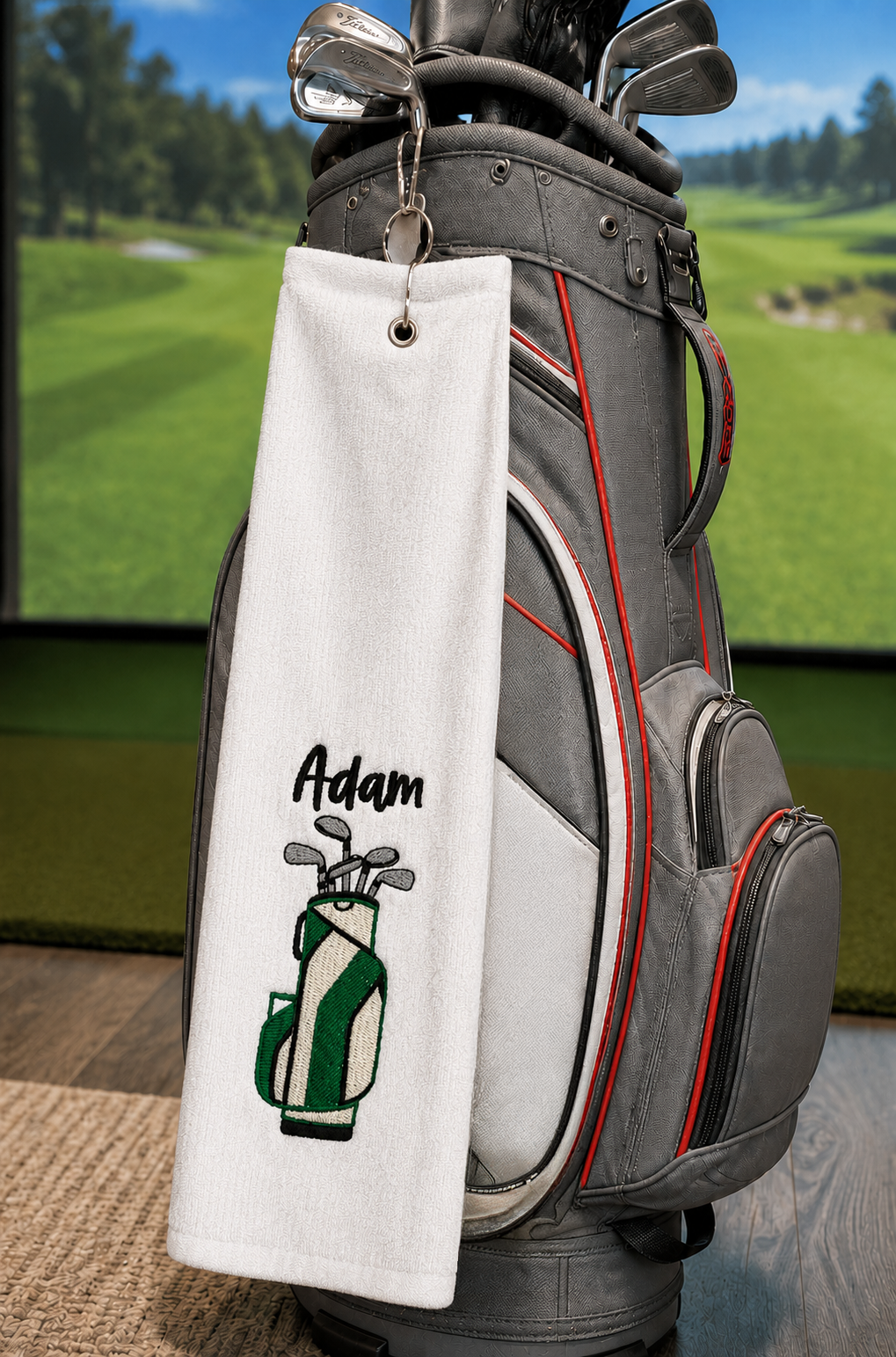 Golf Bag Personalized Embroidered Golf Towel