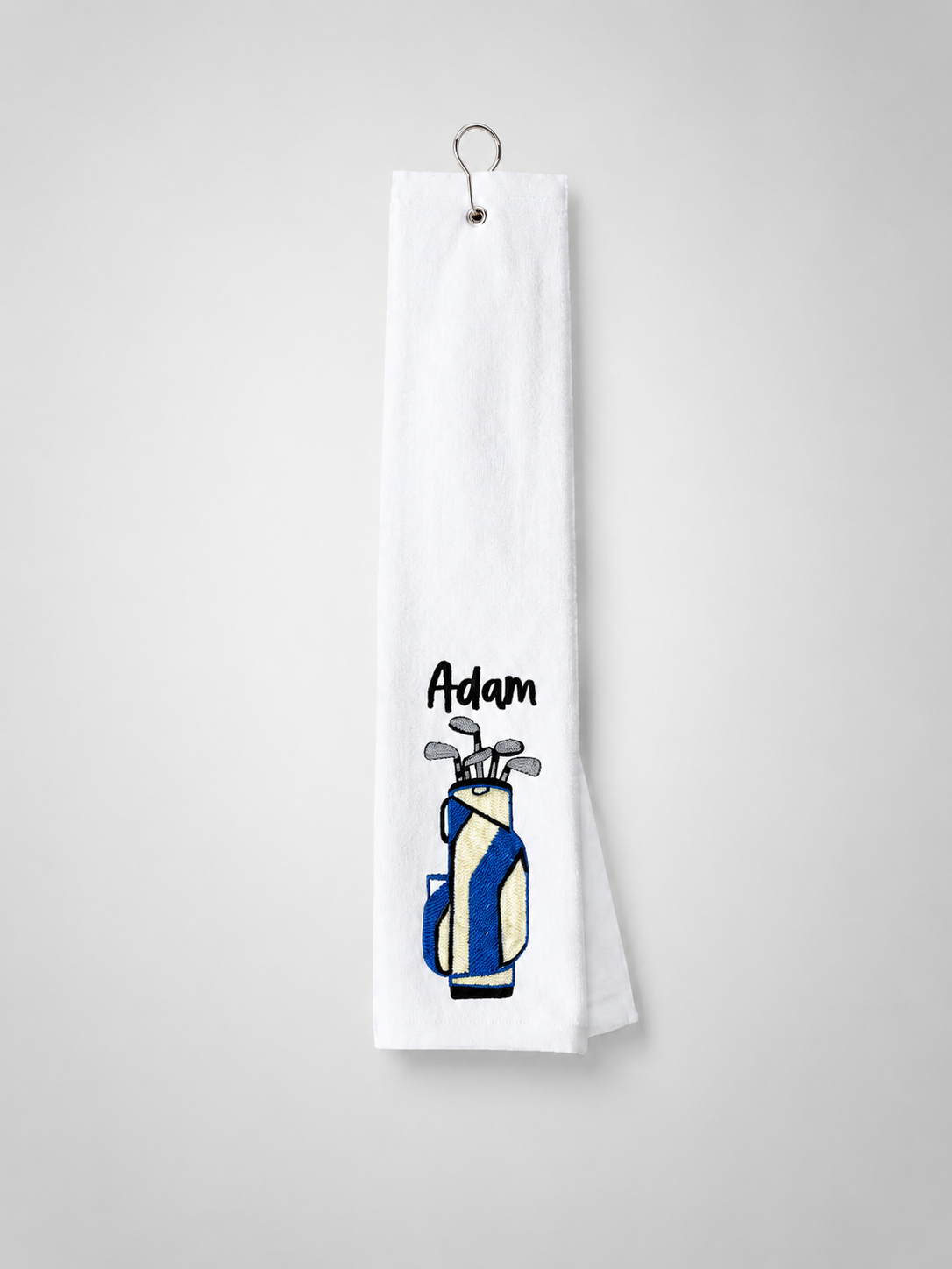 Embroidered Custom Golf Bag Golf Towel Secondary image