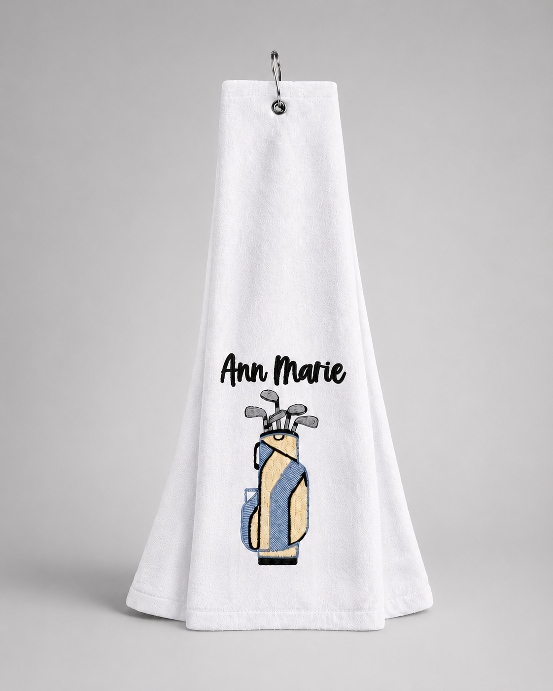 Personalized Embroidered Golf Bag Golf Towel Secondary image
