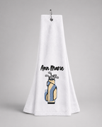 Personalized Embroidered Golf Bag Golf Towel