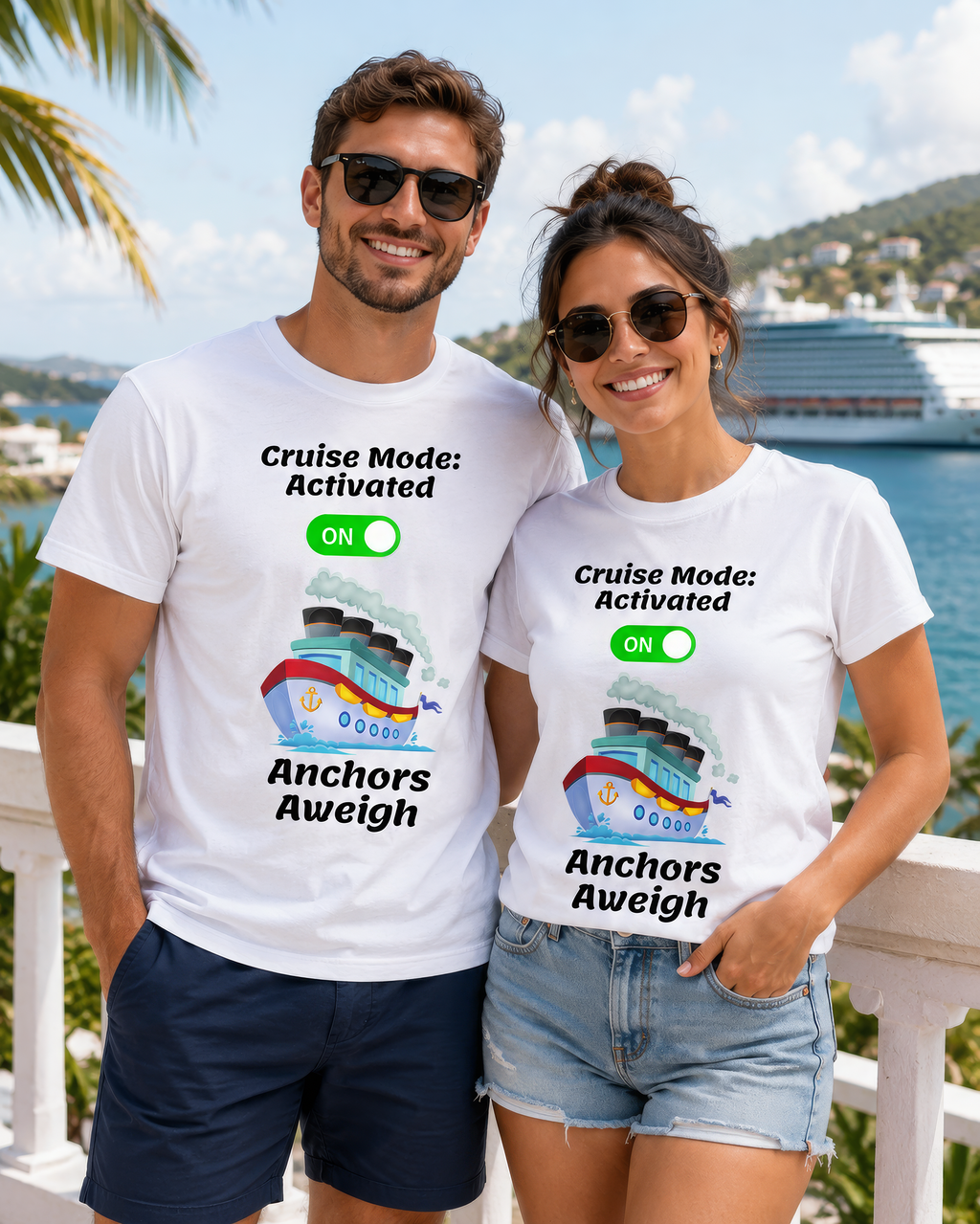 Cruise Mode Vacation T-Shirt | Adult and Youth Sizes