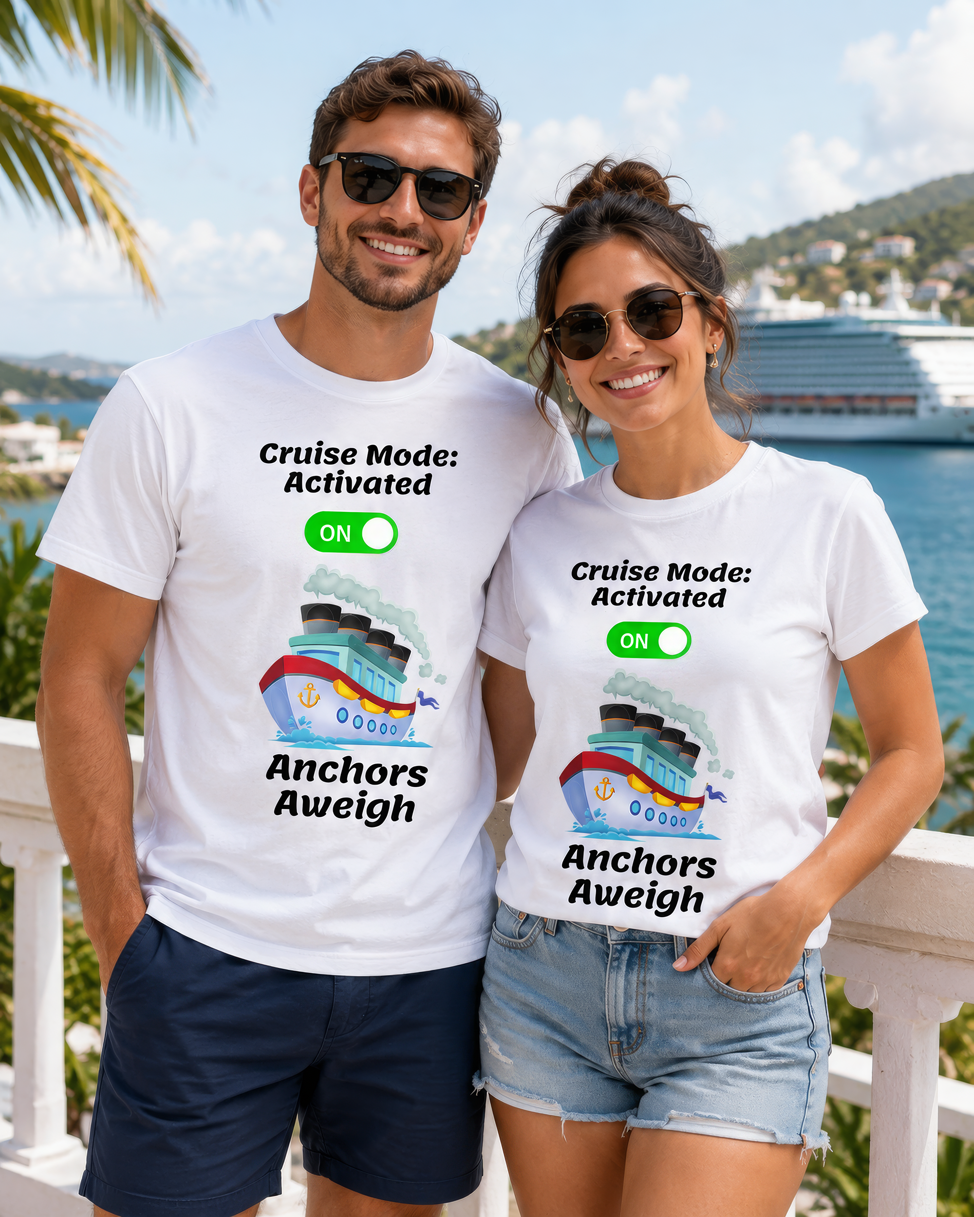 Cruise Mode Vacation T-Shirt | Adult and Youth Sizes
