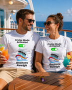 Cruise Mode Vacation T-Shirt | Adult and Youth Sizes