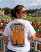 Personalized Football Shirt – Custom Team Fan Tee with Photo, Name & Number | Unisex & Youth Sizes