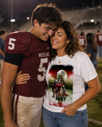 🎉Custom Team Football Helmet Theme Graphic T-Shirt - For You and Your Family 🎉