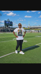 Custom Football Shirt – Personalized Team Fan Gear with Photo, Name & Number | Football Mom, Dad & Player Support Tee – Unisex & Youth Sizes🎉