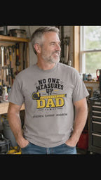 Personalized No One Measures Up to Dad Shirt – Custom Kids Names Comfort Colors® Father’s Day Tee