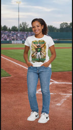 Proud Baseball Family T-Shirt – Custom Player Photo with Name & Number