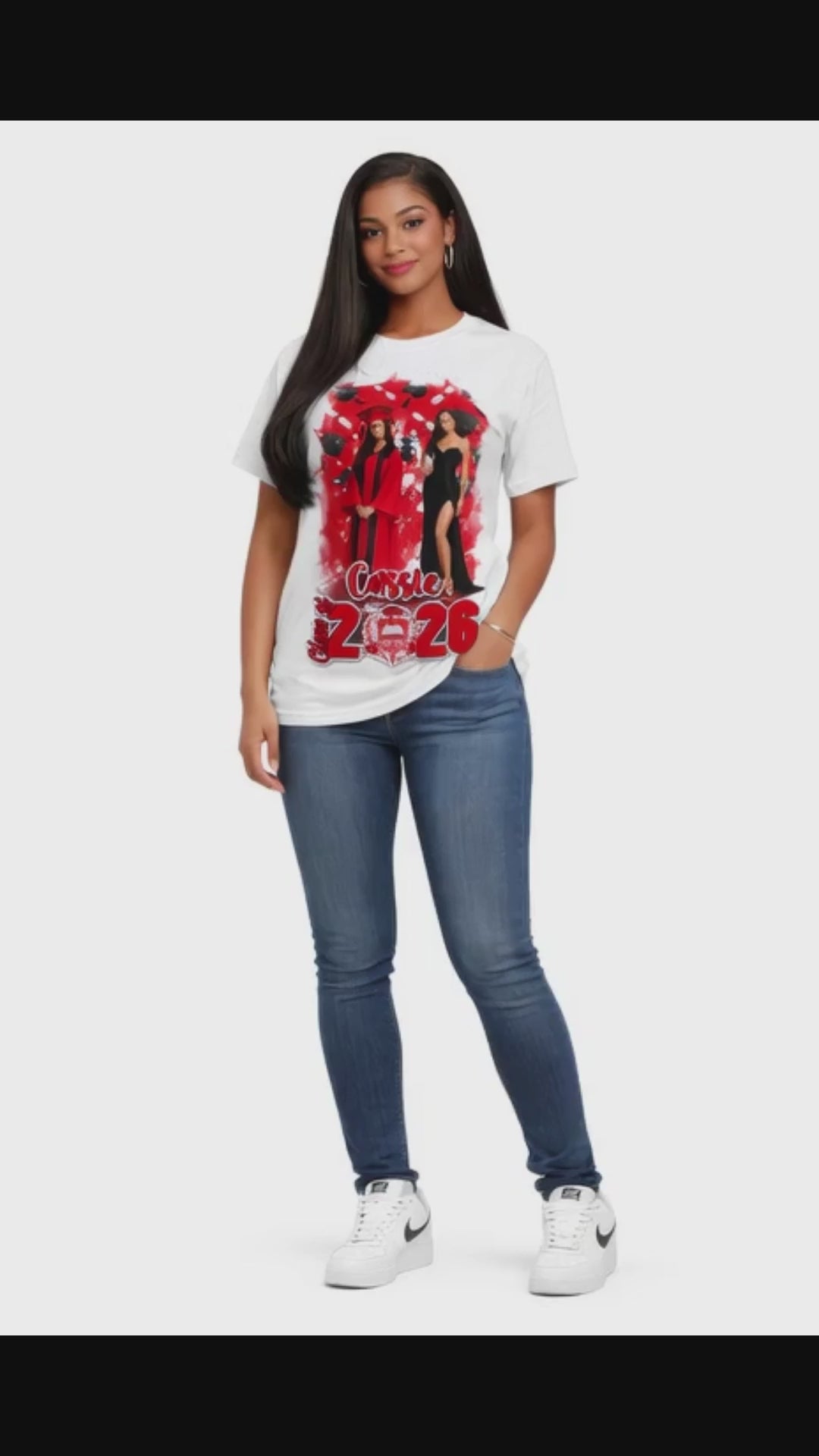 Custom Class Of 2026 Cap & Diploma Theme T-Shirt For You and Your Family 🎓