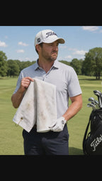 Black Skull Personalized Embroidered Golf Towel