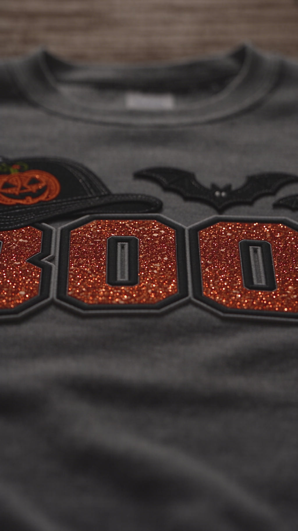 BOO! Halloween Sweatshirt | Matching Adult & Youth Crewneck | Family Halloween Outfit - Unisex Sizing