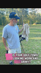 Black Skull Personalized Embroidered Golf Towel